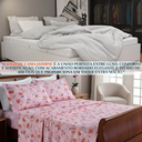 Ver imagem 4 de Conjunto Cama Casal King Size Jasmine 04 Pç Bordado 400 Fios:rosa