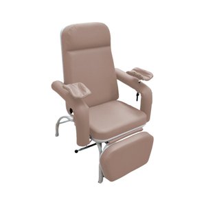 Poltrona Reclinável para Coleta e Hemodiálise Comfort Bege