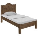 Ver imagem 2 de Cama De Solteiro MDF Resistente Siena Mocaccino Carmolar