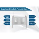 Ver imagem 2 de Berço / Mini Cama Infantil Conforto 2 em 1 Branco - Permóbili Baby