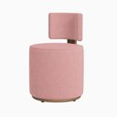 Ver imagem 2 de Puff Margo Decorativo Orgânico Veludo - 7 Decor Rosa