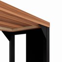 Ver imagem 6 de Mesa Escrivaninha Office 90cm Auxiliar Direita/esquerda Pé Quadro Web Office