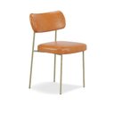 Ver imagem 1 de Cadeira de Jantar Stela Champanhe Couríssimo Whisky - Belliv Decor