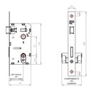 Ver imagem 2 de Fechadura Roseta Colonial Interna 40mm 725i115lo 3f