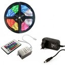 Ver imagem 5 de Fita Led 5m Rgb 16 Cores Leds + Fonte + Controle Colorido