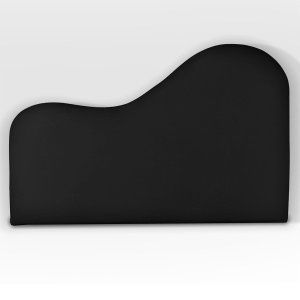 Cabeceira Orgânica 160cm Casal Queen Painél para Cama Box Bouclé Serena