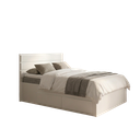 Ver imagem 2 de Cama Casal Dubai 4 Gavetas MDF com Cabeceira Branco