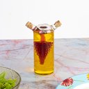 Ver imagem 4 de Galheteiro de Vidro 2 em 1 Locked Grape