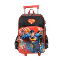 Mochila Infantil Carrinho Preta Superman IC34302SMKL - 2