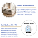 Ver imagem 7 de Cama Queen Dubai 4 Gavetas MDF com Cabeceira Branco