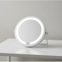 Ver imagem 2 de Espelho de Mesa Redond com Led - Touch - 20cm - Maquiagem - Moldura Branco Led Neutro