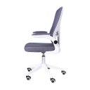 Ver imagem 3 de Cadeira de Escritório Rodizio Office Bytes Cinza