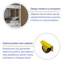 Ver imagem 4 de Bicama Solteiro 3 Gavetas Branco