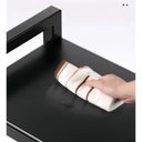 Ver imagem 4 de Organizador Multiuso Carrinho Suporte Microondas Forno Galao Agua Fruteira de Chao 4 Prateleira