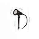 Ver imagem 3 de Espeto para Jardim Astraled Cassiopeia LED 5W Bivolt Preto