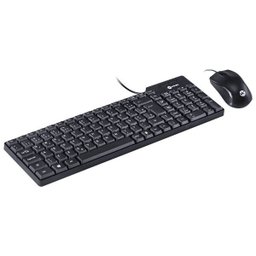 TECLADO + MOUSE DYNAMIC ABNT2 1000 DPI USB 1.8 METROS PRETO - CD100 VINIK - 1