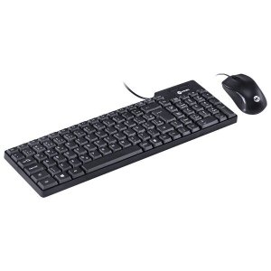 TECLADO + MOUSE DYNAMIC ABNT2 1000 DPI USB 1.8 METROS PRETO - CD100 VINIK