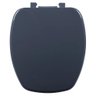 Tampa de Vaso Assento Sanitário Almofadado Astra Thema Cinza Escuro para Bacia Incepa - 1