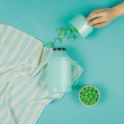 Garrafa Térmica Indie 500ml Bala de Menta Mor - 7