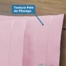 Jogo Lençol 600 Fios Ponto Palito Queen 3 pçs Rosê Casen - 3