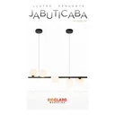 Ver imagem 2 de Lustre Pendente Nitrolux Molecular Jaboticaba Lm-002 G9 Preto