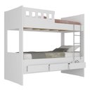 Ver imagem 7 de Beliche Solteiro 3 Gavetas 