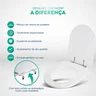 Assento Sanitário Poliéster Lk Ébano Fosco Para Louça Deca - 3