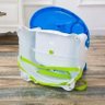 Cadeira Booster Alimentação Ursinho Baby Style - Azul - 3