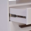 Ver imagem 5 de Mesa de Cabeceira 2 Gavetas 100% Madeira Maciça Branco