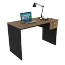 Ver imagem 1 de Mesa para Escritório Home Office ME4165 MDP Nogal/Preto - Gran Belo