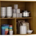 Ver imagem 4 de Balcão de Cozinha Athenas 110cm com 3 Portas 2 Gavetas Mobilihouse