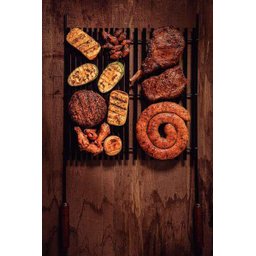 Grelha Churrasco Black Aço Carbono Nitrocarbonetado Cabos Madeira Tramontina - 5