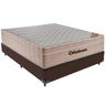 Cama Box e Colchão Airtech Springpocket Molas Ensacadas Casal Ortobom: Marrom - 1