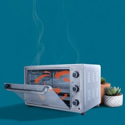 Forno Elétrico 46 Litros Inox Convecção Turbo Fan 220v 1800w Best - 6