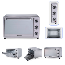 Forno Elétrico 46 Litros Inox Convecção Turbo Fan 220v 1800w Best - 2