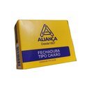 Ver imagem 3 de Fechadura Aliança Tipo Caixão F1072 - Cinza