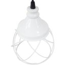 Ver imagem 5 de 10 Pendentes Aramado Esfera Balonê Branco Lustre Luminária Teto Regulável Sala Cozinha Industrial Ag