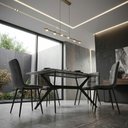 Ver imagem 2 de Kit Mesa de Jantar Tampo Granito com 4 Cadeiras 140cm Caemmun