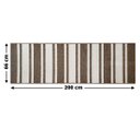 Ver imagem 5 de 2 Tapete Porta Passadeira Antiderrapante 66x200 Oa Dt Rg Bg