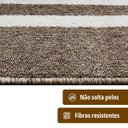 Ver imagem 4 de 2 Tapete Porta Passadeira Antiderrapante 66x200 Oa Dt Rg Bg