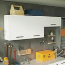 Ver imagem 1 de Kit com 2 Armários Aéreos Multiuso 3 Portas Agata Madesa