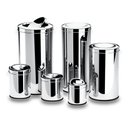 Ver imagem 2 de Lixeira Inox Tampa Basculante 3,2 L Brinox Ø 15,5 X 17 Cm