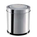 Ver imagem 1 de Lixeira Inox Tampa Basculante 3,2 L Brinox Ø 15,5 X 17 Cm