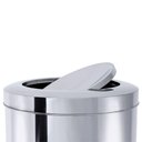 Ver imagem 4 de Lixeira Inox Tampa Basculante 3,2 L Brinox Ø 15,5 X 17 Cm