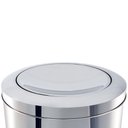 Ver imagem 3 de Lixeira Inox Tampa Basculante 3,2 L Brinox Ø 15,5 X 17 Cm