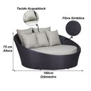 Ver imagem 6 de Kit 4 Cadeiras e Mesa 2 Espreguiçadeiras 1 Balanço Ninho e 1 Chaise em Alumínio Trama Original