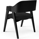 Ver mais imagens de Kit 2 Cadeiras Sala de Jantar Estar Living Estofada Suran L02 Preto Bouclê Preto - Lyam Decor