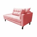 Ver imagem 3 de Divã Recamier Troya 2,00 Cm Lado Direito Suede Rose