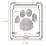 Porta Gato Pet Cachorro Pequeno Porte Portinha Passagem Pet Cor:preto - 3