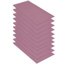 Ver imagem 3 de Kit 10 Colchonete Ginastica Academia Creche Yoga Fitness 95X59X3 Courino Rosa - D A DECOR